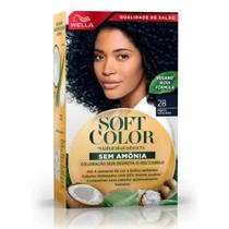 Tonalizante Soft Color Preto Azulado 28 Wella