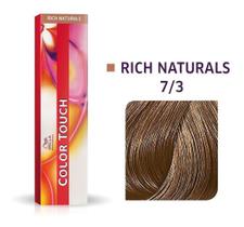 Tonalizante Wella Color Touch 7/3 60gr Louro Médio Dourado