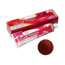 Tonalizante Wella Color Touch 7.43 Louro Médio Vermelho Dourado 60g