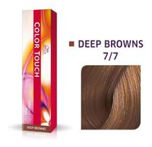 Tonalizante Wella Color Touch 7/7 60gr Louro Médio Marrom