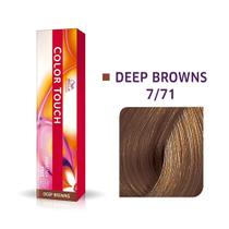 Tonalizante Wella Color Touch 7/71 60gr Louro Médio Marrom Acinzentado