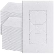 Tondiamo 100 Piezas Almohadillas Aislantes para Placas de Pared 6x11 cm de Espuma EVA