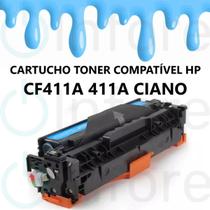 Toner 411a cf411 cf411a 411 C compatível com impressora M452dw M452dn M477fdw M477fnw CIANO