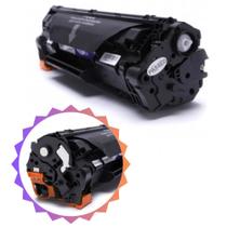 Toner Byqualy Compatível Com Impressora HP Laser Jet Pro M1212NF CE285A M1132 e P1102W Impressão Preta Até 1.600 Páginas Qualidade Premium