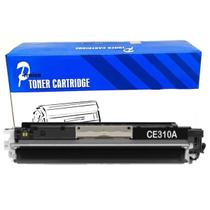 Toner CE310A Compatível CF350A 310A 350A 126A 130A Preto Para Impressoras M177FW M176N M175a