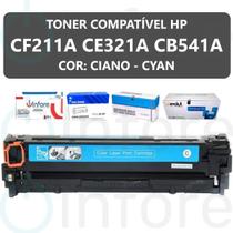 Toner Ce321a cf211a Cb541a P/ Impressora CM1415 CP1525 CP1215 CP1515 M251NW M276NW M251N M276N Comp.