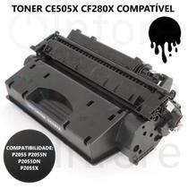 Toner Ce505x Cf280x Compatível P2055 2055 P2055N 2055N P2055DN 2055DN P2055X
