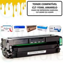 Toner CLT-Y506L 506 CLT-506L Amarelo Para CLP-680 CLX-6260 CLP-680ND CLX-6260FR Compatível