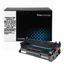 Toner compatível 1030X W1030X W1030XC 151 152 sem chip para impressoras 4003n 4003w 4003dn 4003dw com rendimento de 9.700 páginas