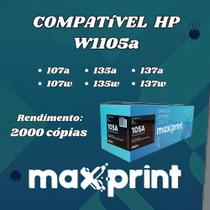Toner Compatível 105A W1105A 107A 107W 135A 135W COM CHIP 2.000 Cópias
