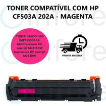 Toner Compatível 202a Magenta Cf503a Color LaserJet Pro M254 M254dn M254dw M254nw mfp M280 M280nw