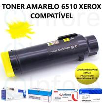 Toner Compatível 6510 Amarelo para Impressora Wc6515 Ph6510 6515 6510 Toner Compatível 6510 Amarelo para Impressora Wc6515 Ph6510 6515 6510