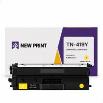 Toner Compatível Brother HL L8360CDW MFC L8610CDW L8900CDW TN419 Amarelo Toner Compatível Brother HL L8360CDW MFC L8610CDW L8900CDW TN419 Amarelo