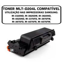 Toner Compativel C/ Samsung Mlt-d204l 204l M4025 M3875 M3375