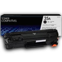 Toner Compatível CB435A 35A Para Impressoras P1005 P1006 P1102 P1102W M1130 M1132 M1120 Rendimento 1.800 Páginas