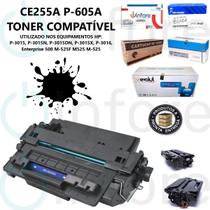 Toner Compatível Ce255a Preto P3015 P3015n P3015dn P3016