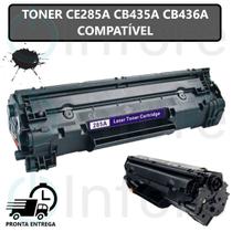 Toner Compatível CE285A Universal CB435A CB436A Para Impressora P1102W M1132 M1212 M1210