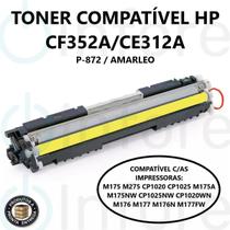 Toner compatível CE312A CF352A amarelo cf352a ce312a M176 M177 Yellow
