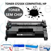Toner Compatível CF258X cf258 58X SEM CHIP Para Impressora M428fdw M404dw M428dw M404n - SEM CHIP - Premium