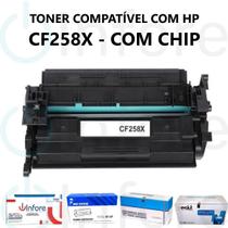 Toner Compatível CF258X Cf258X COM CHIP 58X P/ Impressora M404n M428fdw M404dw M428dw - Premium