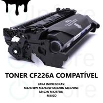 Toner Compatível com Cf226a 226a Para Impressoras M426 M426fdw M426dw