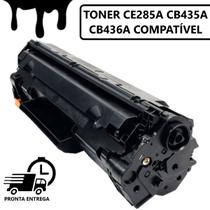 Toner compatível com Impressora P1102W M1132 Ce285a ce285a cb436a cb435a