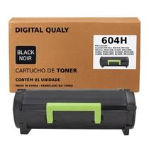 Toner compativel com lexmark 604h MX310, MX410, MX510, MX610, MX511, MX611, MX511DE, MX410DE cor preta