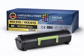 Toner Compativel Com Lexmark MX310 MS410 MX410 MS510 MX510 MX511 MS610 MX610 MX611 50F4X00 60F4H00 10K