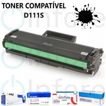 Toner Compatível com MLT D111S Para Impressora M2070 M2020 M2070w M2020w Preto