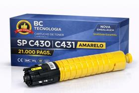 Toner Compativel Com Ricoh Sp C430 C431 C440 C430DN Amarelo 21k Toner Compativel Com Ricoh Sp C430 C431 C440 C430DN Amarelo 21k