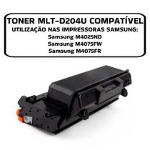 Toner Compatível D204 Mlt-d204u M4075fw M4025nd M4075fr 15k Tinta Preto
