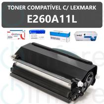 Toner Compatível E260 E260A11L p/ Impressora E360 E360DN E460 E460DN E260 E260DN