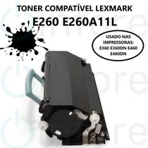 Toner Compatível E260 E260A11L para Impressora E260DN E460DN E360DN E260 E460 E360