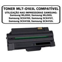 Toner Compativel Mlt-d103l 103l Ml2950 Scx4705 2.5k