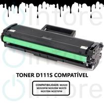 Toner Compatível Mlt D111SPreto Para Impressora M2070w M2020w M2070 M2020