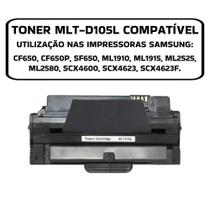 Toner Compatível P/ Samsung D105l D105s D105 Scx4600 4623 Toner Compatível P/ Samsung D105l D105s D105 Scx4600 4623