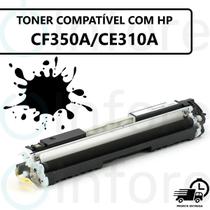 Toner Compatível Para CP1020 CP1025 CE310A CF350A 126A 130A Preto