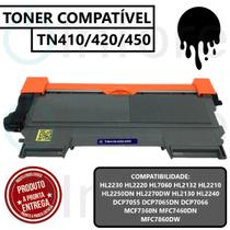 Toner Compatível Para HL-2220 HL-2230 HL-2240 HL-2242 Tn410 Tn420 Tn450 Compatível