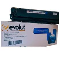 Toner compativel para hp cf381a/ce411a/cc531a cyan 2.8k universal evolut Toner compativel para hp cf381a/ce411a/cc531a cyan 2.8k universal evolut