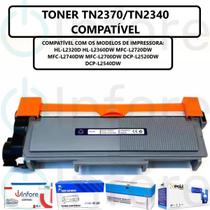 Toner Compatível Para L-2720DW L-2700DW L-2520DW L-2540DW TN2370 TN2340 TN660 tn2370 tn2340 Preto
