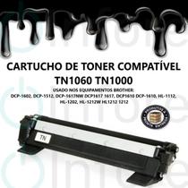 Toner Compatível Premium Tn1060 Preto Hl-1112 Hl-1202 Hl-1212w DCP1602 DCP1512 DCP1617NW DCP1610