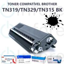 Toner Compatível Tn329 Tn319 para DCPL8400CDN HLL8350CDW HLL8350CDW MFC9970CDW MFC9560CDW HL4140 Bk