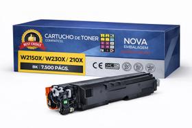 Toner Compatível W2150X W2300X 210X 220X 230X 4201 4202 4203 4301 4302 4303 Preto 7.5k