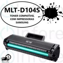 Toner D104S MLT-D104S D104 Compatível C/ ML1665 ML1660 ML1860 ML1865 ML1865W SCX3200 SCX3217 SCX3205