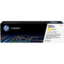 Toner HP 201X Amarelo Alto rendimento Laserjet Original (CF402X) Para HP LaserJet M277dw, M252dw