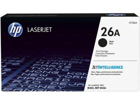 Toner HP Preto 26A LaserJet - Original para HP M426FDW HP M426DW