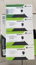 Toner Lexmark Original CX735 Kit completo com as 4 cores Ultra rendimento Black 22k Color 16.2k