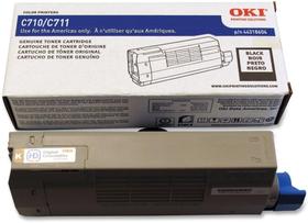 Toner Original Okidata C710 C711 44318604 Preto