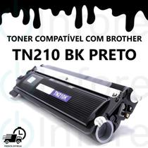 Toner para HL8070 3040CN MFC9010CN MFC9320CW TN210BK TN-210 Preto Compatível