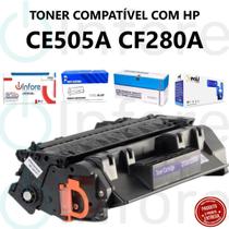 Toner Premium Preto Ce505a Cf280a Para P2035 P2055 M425 M401 Compatível